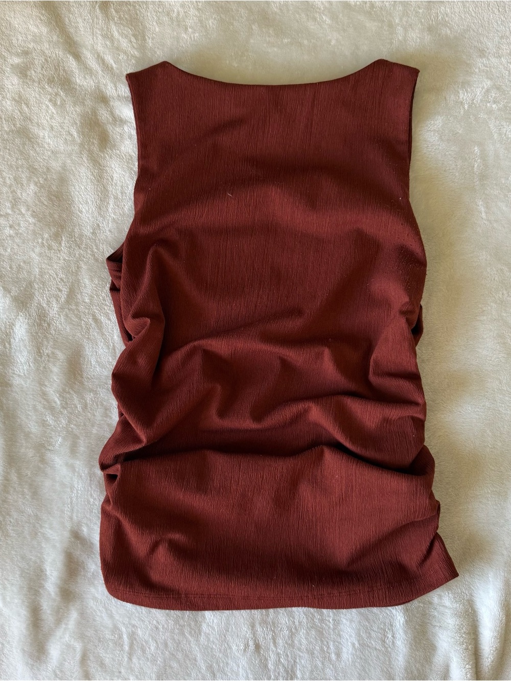 H&M Sleeveless Tank Top - Burnt Red